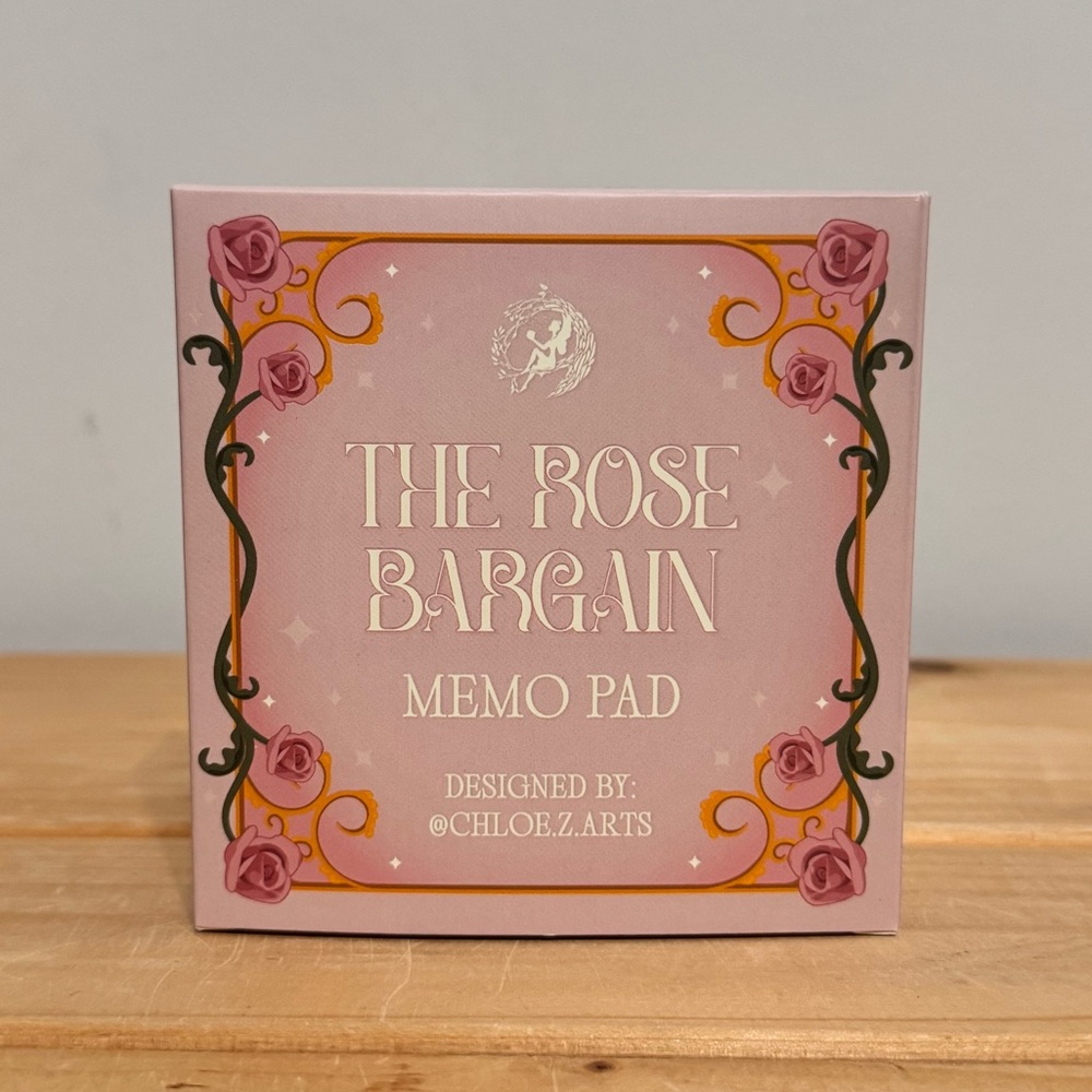 Fairyloot memo pad